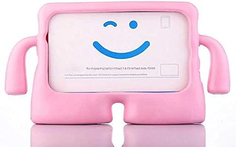 Case Compatible with Apple iPad Mini 7 Mini 6 Children's Silicone Case 2021-2024 Pink