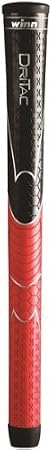Dri-Tac AVS 5DT-BRD Black/Red Standard Grips