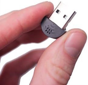 Youmi Mini USB 2.0 Microphone Mic for Laptop/Desktop PCS - Skype/Voice Recognition Software Driver-Free Audio Receiver Adapter for MSN PC Notebook