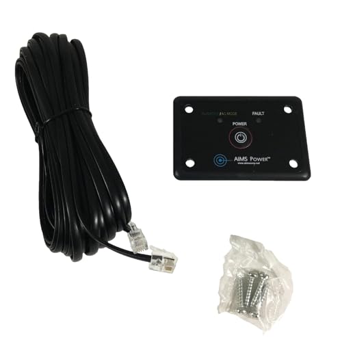 AIMS Power REMOTEHF Flush Mount Power Inverter Remote On-Off Switch