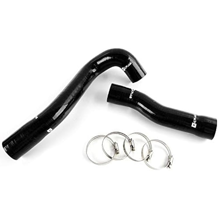 G-PLUS Silicone Radiator Coolant Hose Pipe Kit Clamps COMPATIBILITY:Compatible With Honda Civic FD1 R18 1.8L I-VTEC 2006-2011,Black