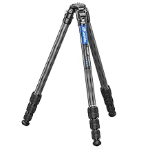 Leofoto 42" Lightweight Carbon Fiber Travel Tripod, Professional Compact Tripod for Camera DSLR Video, Max Load 13Lbs/6KG (LS-224CX)