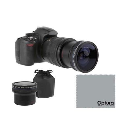 Extreme Wide Angle FISHEYE Lens  Macro Attachment for Canon EOS Rebel XS XSI XT XTI T1 T2 T3 T4 T5 T6 T7 T1I T2I T3I T4I T5I T6I T6S T7 T71