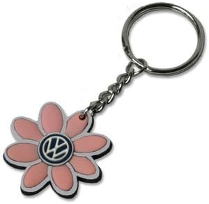 Volkswagen Pink Daisy Keychain All 18999