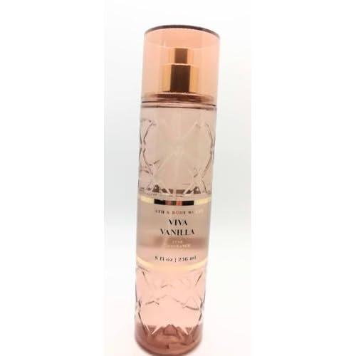 Bath  Body  Works Body Care Fine Fragrance Body Spray- Luxury Perfumes Body Mist-Full Size - 8 fl oz Viva Vanilla
