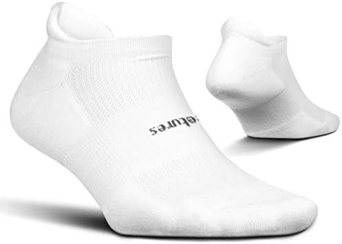 Feetures High Performance Max Cushion Ankle Sock - Tab Socks for Women & Men with Heel Tab