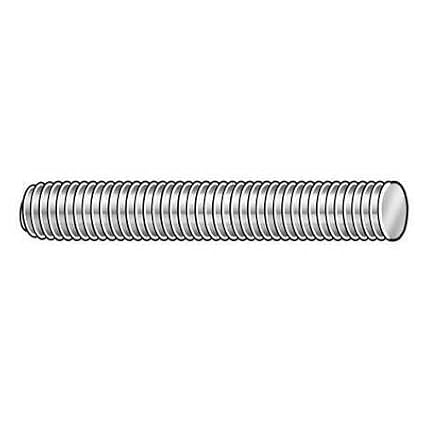 1/4"-20 x 3-1/2" 316 Stainless Steel Fully Threaded Studs, 10 pk.