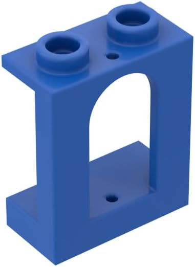 Gobricks GDS-786 Window 1x2x2 Castle, Dark Bluish Gray, 10 pcs Brick Parts