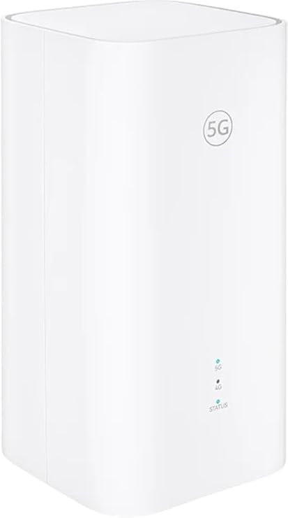 Huawei 5G WiFi 6 Router and Modem, High-Speed Internet Device, Ultra-Low Latency, Smart Home Compatible, White