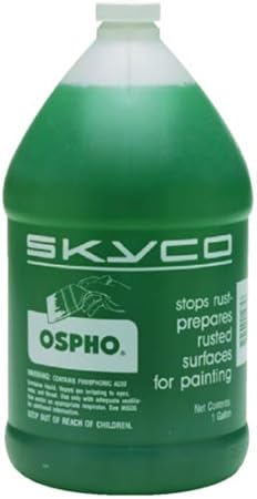 Ospho Metal Treatment Gallon - Rust Converter for Metal Surfaces - Rust Remover for Cars, Boats, Trucks, 1 Gallon