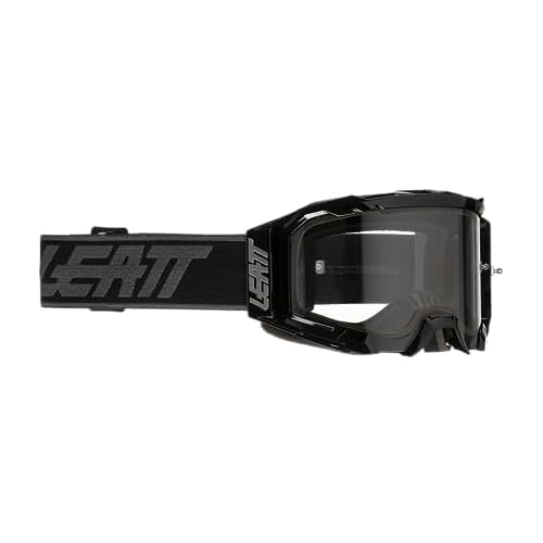 Leatt Goggle Velocity 5.5 Adult Black with Light Grey Lens