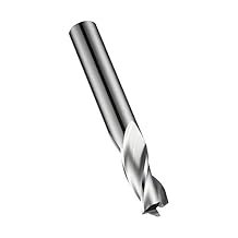 Dormer S9033.0 Shank End Mill, Cylindrical Shank, Bright Coat, HM, Head Diameter 3 mm, Shank Diameter 3 mm, Flute Length 12 mm, Full Length 38 mm