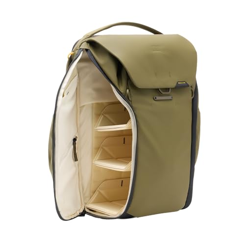 Peak Design Everyday Backpack 30L, Kelp, MagLatch Top, Dual Side Access, FlexFold Dividers, Fits 15 or 16 Laptop, For Camera Carry, Daily Commutes or Travel, Versatile Backpack for Men and Women
