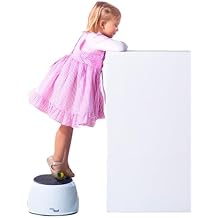 Joovy StepTool Toddler Step Stool with No-Slide Grips on Top and Bottom and Sturdy, Stackable Design, Holds Up to 300 lb. - BPA, PVC & Phthalate Free