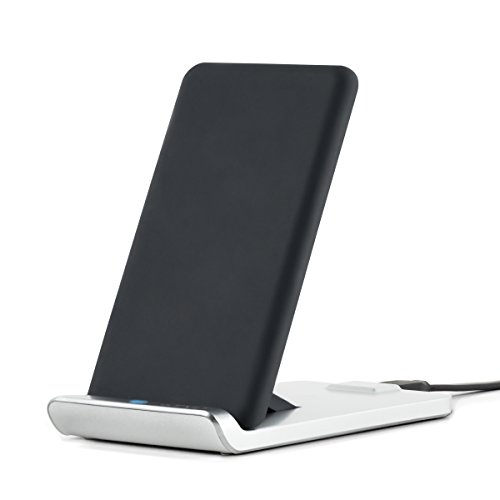 TYLT Fold 10W Wireless Charging Pad and Adjustable Stand Black, Qi-Certified Wireless Charger for iPhone X, iPhone 88 Plus, Samsung 9S9S8S8S7Note 8 and More