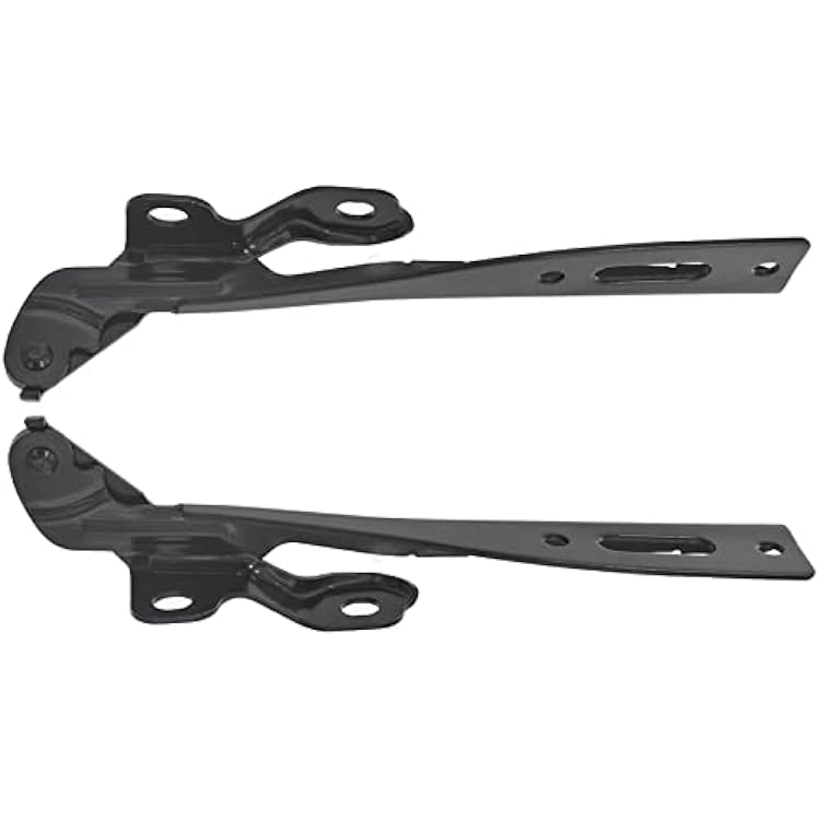 WFLNHB Set of 2 Passenger and Driver Side Black Hood Hinges Replacement for Honda Accord 2013 2014 2015 2016 2017 HO1236133 HO1236134