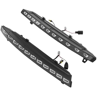 LED Fog Lamps for 2010 2011 2012 2013 2014 2015 Audi Q7 Right and Left Side Fog Light Kit Driver and Passenger Side
