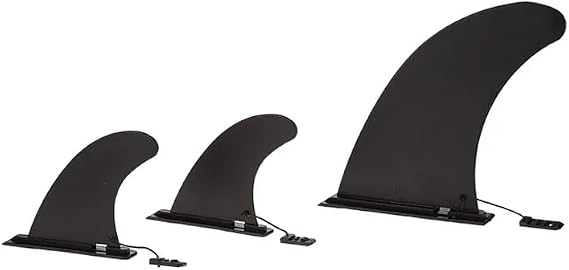 Big SUP Single Fin and Small Side fin Detachable Fin for Longboard, Surfboard and Paddleboard Replacement Quick Fin.