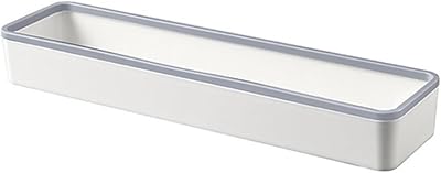 Eforcase Bathroom Shelves for Wall Organizer - Bathroom Shelves Over Toilet Wall Mounted Floating Shelves Tray Farmhouse Shelf Toilet Paper Storage Organizer No Drilling Hang Walls Storage Holder