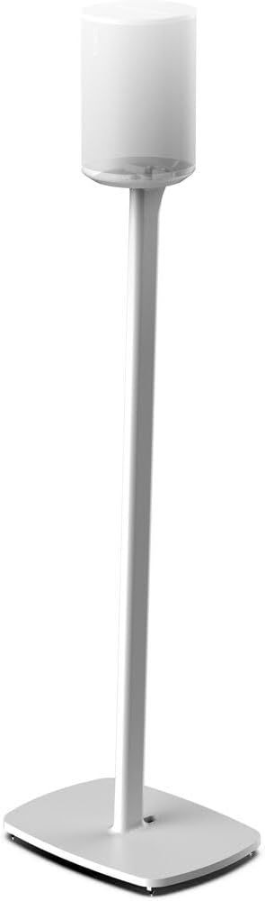 FLEXSON Floor Stand for Sonos Era 100 Speaker (White, Single)