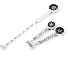 Shifter Linkage Rod Gear Aluminum Alloy Gear Shift Link Linkage Rod Gearbox Set Connecting Rod Parts for Berlingo Gear Replacement for Xantia Xsara 306 93-01 405 Partner