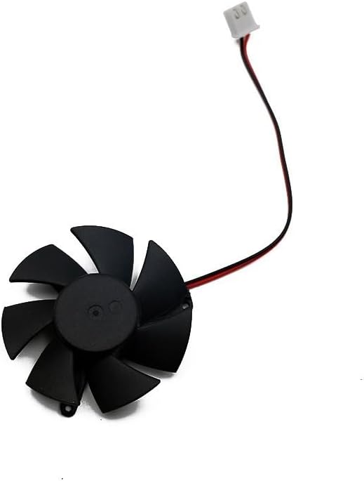 Graphics Card Diameter 45mm 2pin R5 230 R7 250 R7 240 GPU VGA Cooler Graphics Card Cooling Fan Compatible with XFX R7-240/250 R5-230 Video Cards Cooling