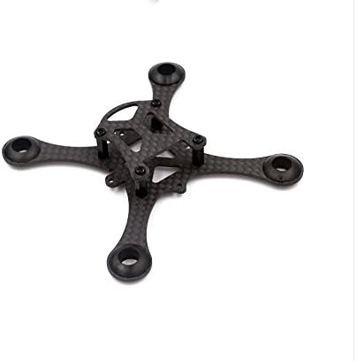 Usmile Super Lightweight 100mm Micro Brushed Carbon Fiber Quadcopter Frame for Mini Micro FPV Racing Support for 820 8.5 * 20mm Motor
