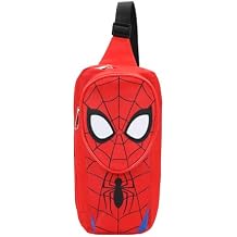 Spider-Man 3D Character Crossbody Sling Bag With Adjustable Strap