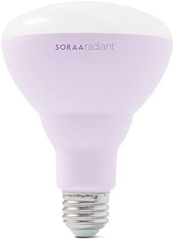 SORAA Radiant BR30 LED Dimmable 710-Lumen Soft White (2700K), 65-Watt Equivalent Light Bulb, No Buzz, E26 Medium Base for Recessed Lighting
