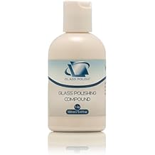 Glass Polish 3.4oz (100ml) Glass Polishing Compound for Professional Optical Polishing of All Glass Surfaces - 1.2 microns - GP14004