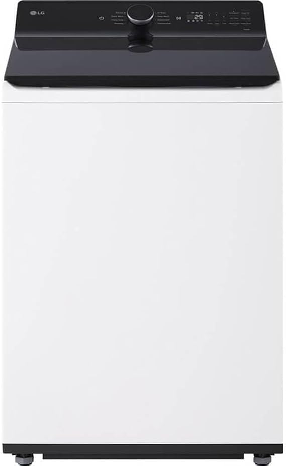 LG WT8400CW 5.5 Cu. Ft. White Mega Capacity Smart Top Load Washer w/EasyUnload