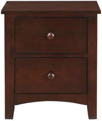 Benzara Bed, Brown