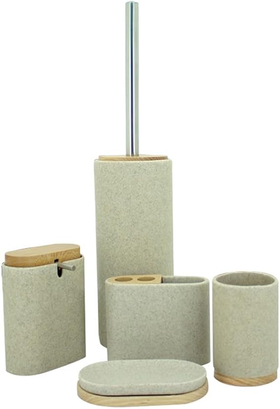 Sanitary Ware 5 Piece Resin Set Wash Kits Bathroom Supplies Decoration Hotel Accessories