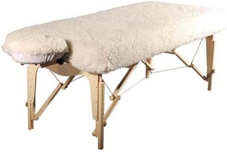 Therapist's Choice Deluxe Massage Table Fleece Pad Set, Includes Pad and Face Rest Cover, 31 W x 72 L (Fitted Corners Fully Wrap Around Sides of Table, Massage Table not Included)