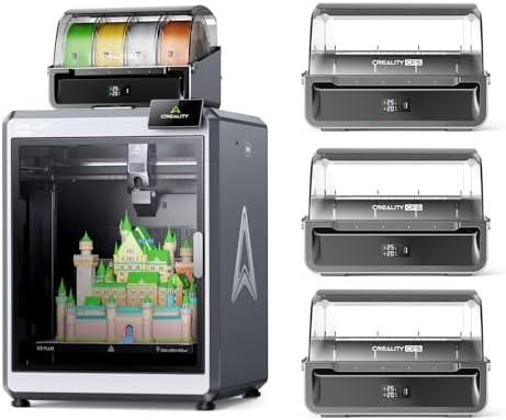 Creality K2 Plus Combo 3D Printer, Bundle with CFS*3