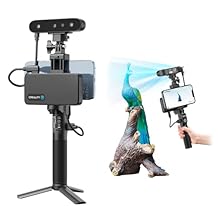 Creality Sermoon P1 Professional 3D Scanner, 6"Touch Screen Wireless 3D Scanner with 22+7+1 Blue Laser, 0.02mm Accuracy, for Inspection & Reverse Engineering