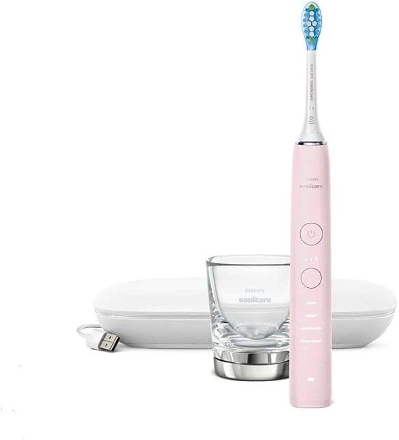 Philips Sonicare Diamond Clean 9000 Toothbrush Pink Electric Toothbrush HX9911
