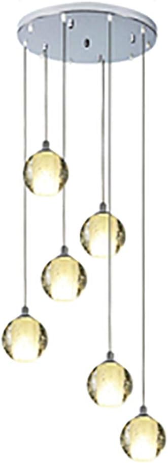 Long Chandeliers,Crystal Spiral Raindrop Chandelier,Spiral Staircase Cluster Chandelier Ceiling Light,Fixture,For Hotel Living Room,Home Bar,Villa Stairs Loft Living Room/Silver Misalmed Arr