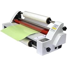 Photo Heat Mounting Machine, 450mm Hot Cold Roll Laminator, Precise Temperature Control, Single and Double-Sided Laminating Machine, Fast Warm Up and No Bubbles, for Home School