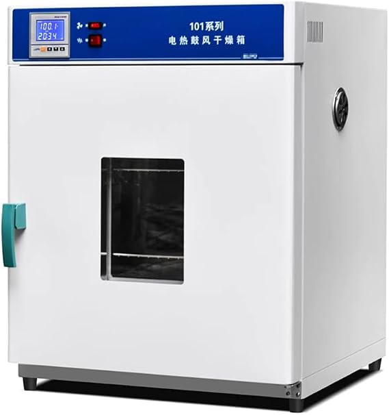 500W Digital Lab Thermostatic Electric Incubator Drying Oven 16L Constant Temperature Blast Forced Air Convection Box,25 * 25 * 25Cm