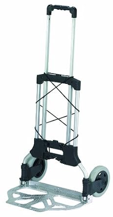 Wesco Industrial Products 220617 Aluminum Superlite Folding Truck, 175 lb. Capacity, 19" Width x 42" Height x 19" Depth