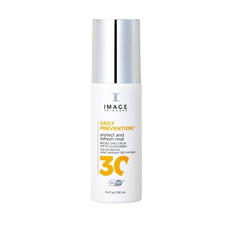 Image Skincare - Daily Prevention Protect and Refresh Mist SPF 30-100 ml - Moisturising Dry Oil Spray with Broad Spectrum Sun Protection