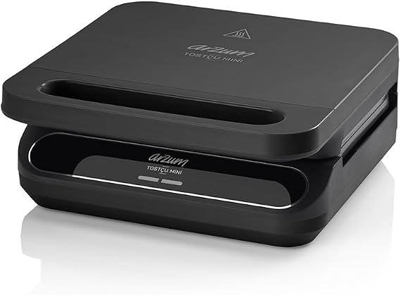 Arzum AR2052 Tostçu Mini 750W Tost Makinesi 2 Dilim Kapasiteli, Siyah