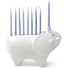Jonathan Adler Elephant Menorah, One Size, White