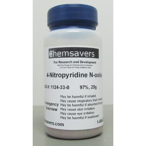4-Nitropyridine N-oxide, 97%, 25g