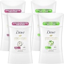 Dove Deodorant for Women Variety 4-Pack Caring Coconut + Cool Essentials, Advanced Care Antiperspirant Deodorants, 48H Protection, 1.6 Oz Ea