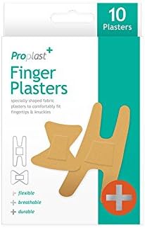 ProPlast Finger & Knuckle Plasters, Flexible Material - 10 Pack