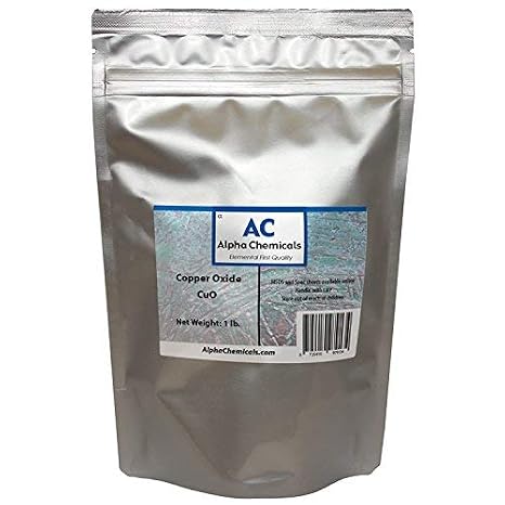 Black Copper Oxide - Cupric Oxide - CuO - 1 Pound