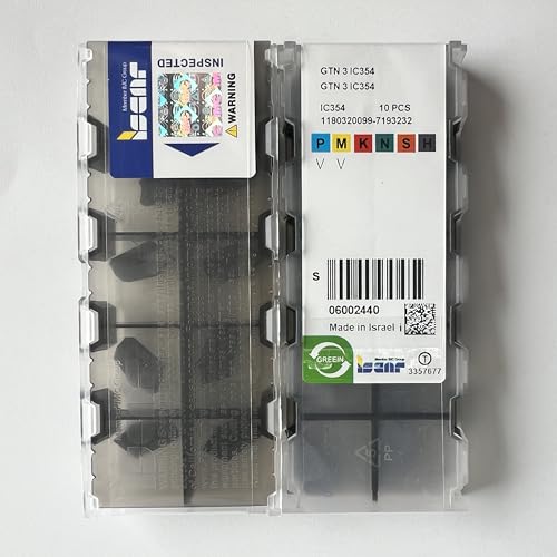 GTN3 IC354Industrial indexable Carbide Inserts 10 Pcs