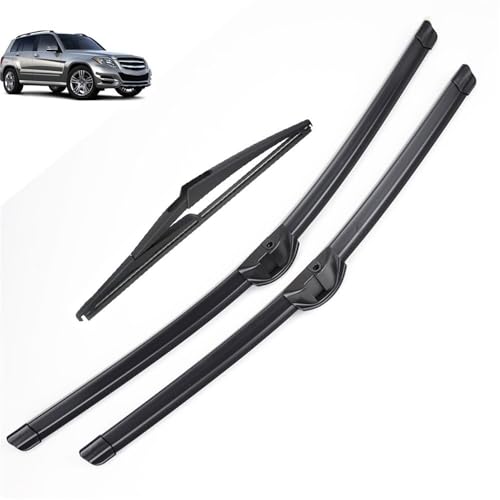 Wiper Front Wiper Blades Compatible with Mercedes-Benz GLK 280 300 350 200 220 320 X204 Windshield Windscreen Window 2219